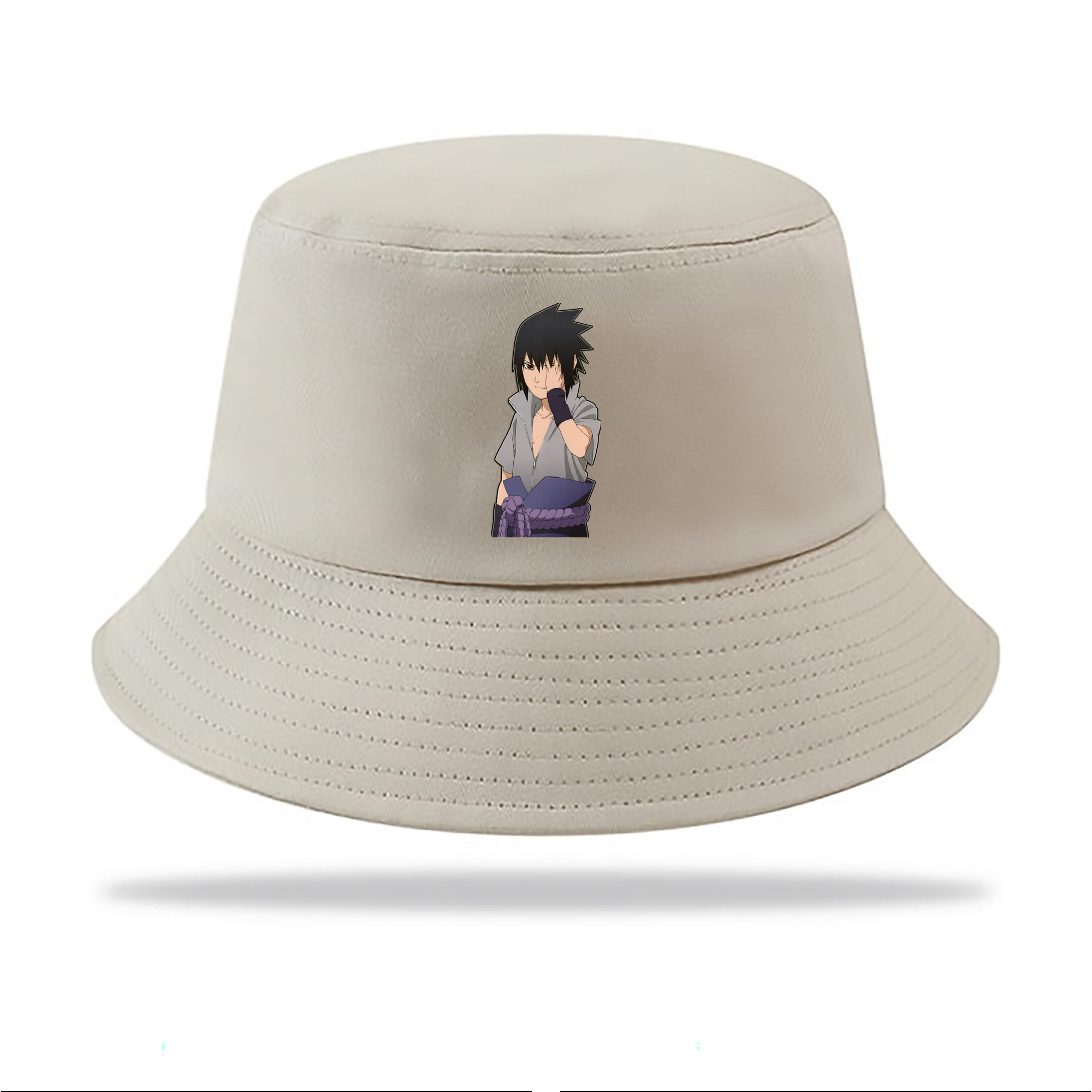 （画像用） NARUTO -ナルト- うちは サスケ Uchiha Sasuke アウトドア日除けバケットハット